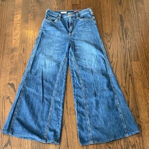 Pilcro Anthropologie Wide-Leg  Jeans size 27